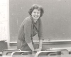 Mrs. Hart in Her Classroom
