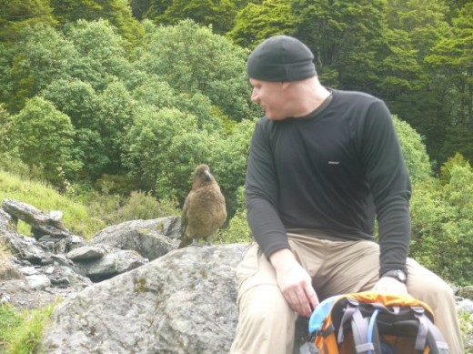 This cheeky bugger was trying to sneak up on me!