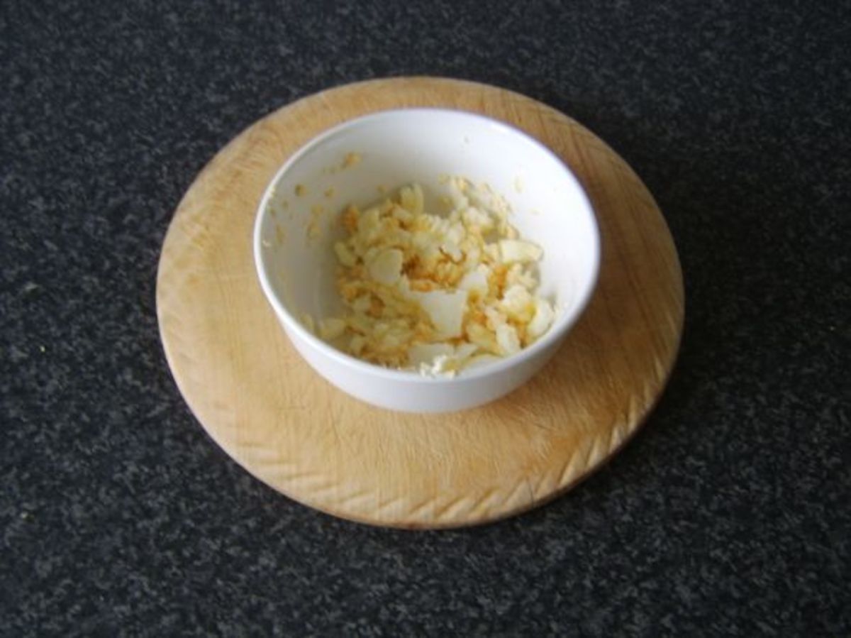 Mashed egg