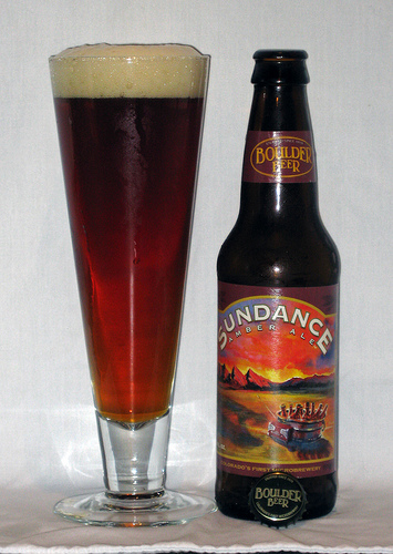 Boulder's amber ale: Sundance.  (image from:  flickr.com)