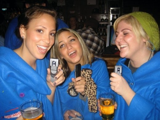 Snuggie Karaoke, believe it.  