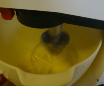 The Electric Mixer Doing Its Thing