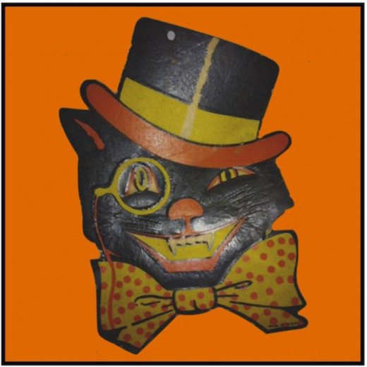 Black Cat Halloween decoration