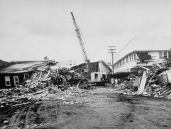 1960 Hilo Tsunami Devastation