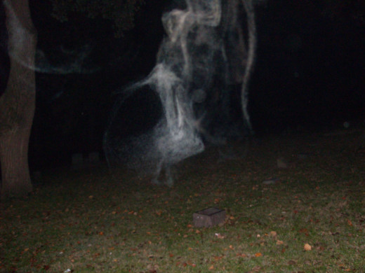 An entity taking the form of ectoplasm