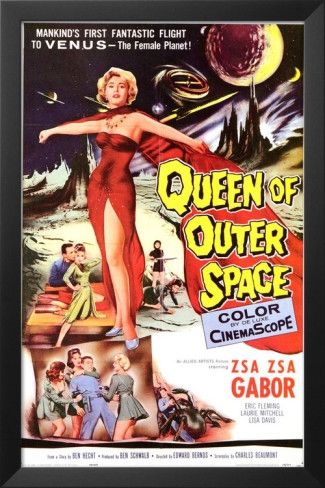 Queen of Outer Space from Venus Movie Poster