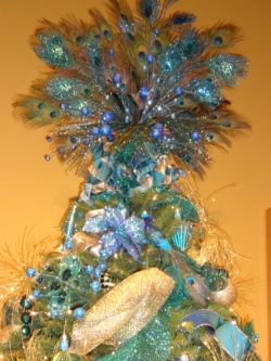 Peacock Themed Tree