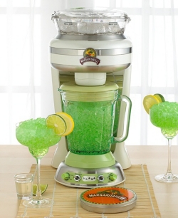 Place tequila in blender......
