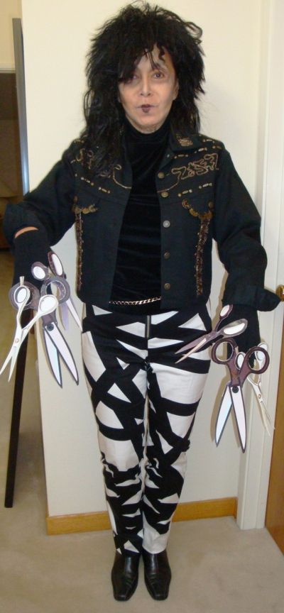 My Edward Scissorhands costume