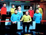 The crew of the Enterprise