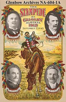 Calgary Stampede Poster for 1912