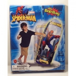 boys spiderman punching bag