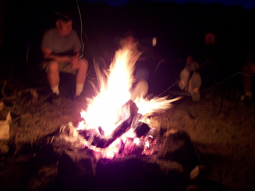 Sitting Around the Campfire