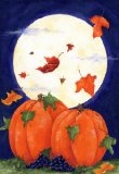 Pumpkin Moon Garden Flag available at Amazon.com