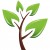 Free Earth Day clip art -- green leaves 