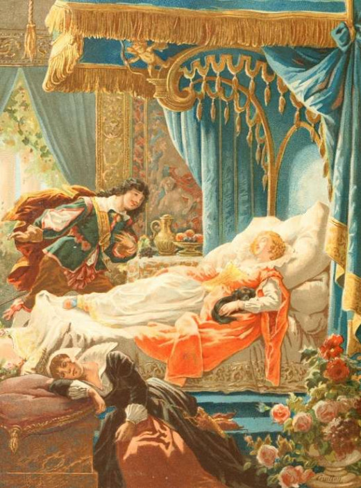 Sleeping Beauty in the Woods, written by Charles Perrault