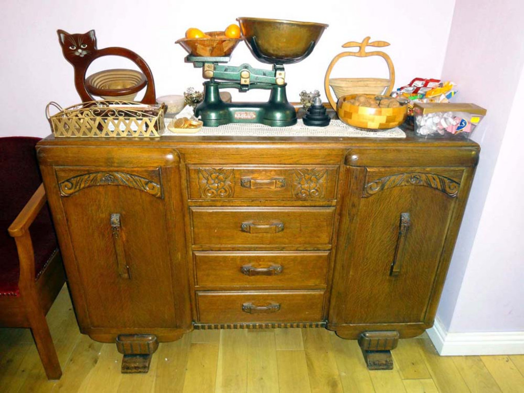 Restoring Drawers In An Old Sideboard To Make Them Run Smoothly