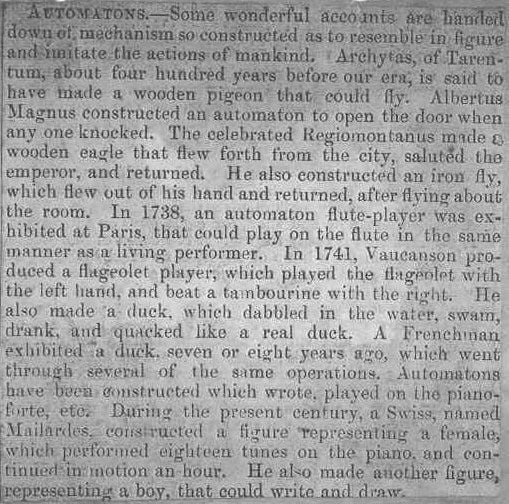 Victorian view on Automations