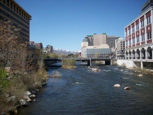 Truckee River in Downtown Reno