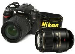 Nikon D90 and macro lens