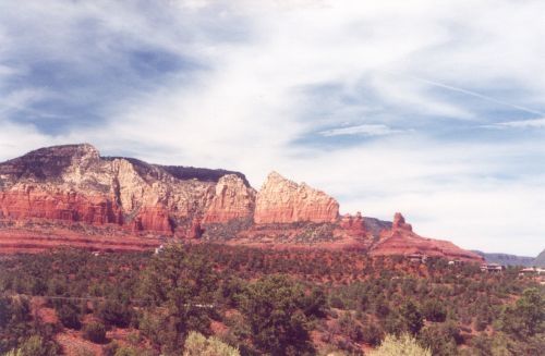 From a side road just south of Sedona.