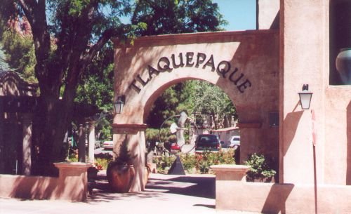 Entrance to Tlaquepaque.