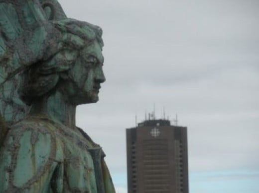 Close-Up Photo of a Chapel Angel