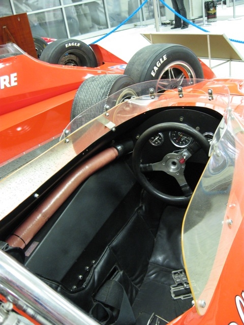 This is the Coyote Ford that AJ won in at Indy in 1967. His third of four wins.