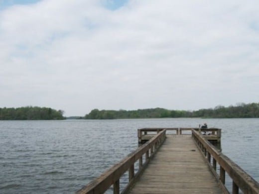 The Fishing Pier near the head of Trail 4.
