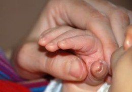 Touch is important to your blind baby