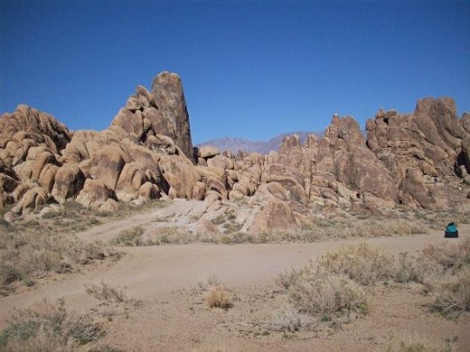 In the Alabama Hills