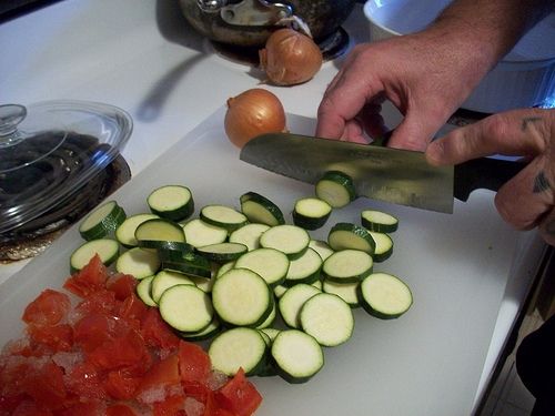 Cut up Vegetables
