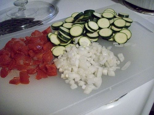 Vegetables all Cut Up