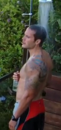 Savages screen cap of Taylor's Left should tattoo