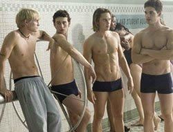 The Covenant      l to r Toby Hemingway as Reid GarwinChace Crawford as Tyler SimmsTaylor Kitsch as Pogue Parry&amp; Steven Strait as Caleb Danvers