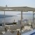 My favorite view from a mountain top cafe in Santorini