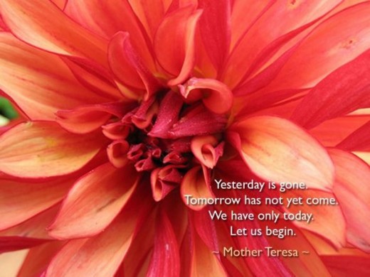 Famous Mother Teresa Quote wallpaper