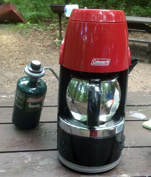 Coleman Portable Coffee Maker in Action!