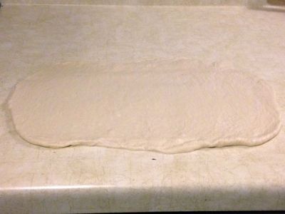 Roll the Dough into a Roughly Rectangular Shape