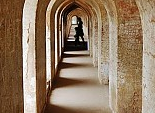 Built as a detour to delay invaders, Bara Imambara is a massive fort at Lucknow, Uttar Pradesh, India.