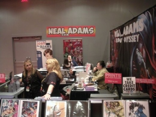 Comic book artist Neal Adams