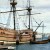 The Mayflower II--a replica of the original which tourists can board. The quarters are so cramped for such a long journey for so many people. The Mayflower II--a replica of the original which tourists can board. The quarters are so cramped for such a long journey for so many people.