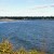 An ocean view while walking a trail through an affluent Rhode Island neighborhood. An ocean view while walking a trail through an affluent Rhode Island neighborhood.