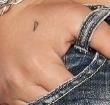 Britney Triangle Tattoo