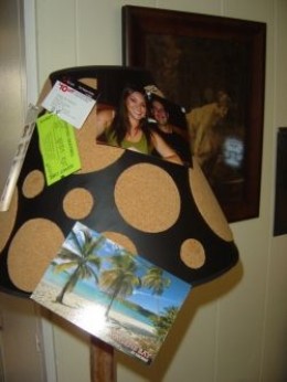 Bulletin Board Lamp Shade