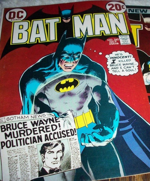 Bat Man Comic Book