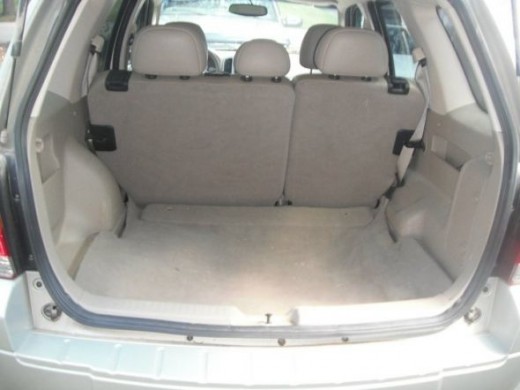 Trunk area before any work