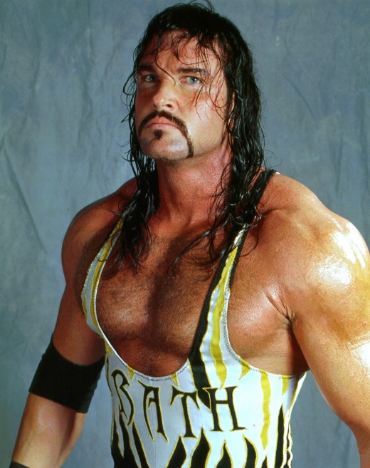 Bryan Clark as Wrath in World Championship Wrestling (WCW) circa 1997.