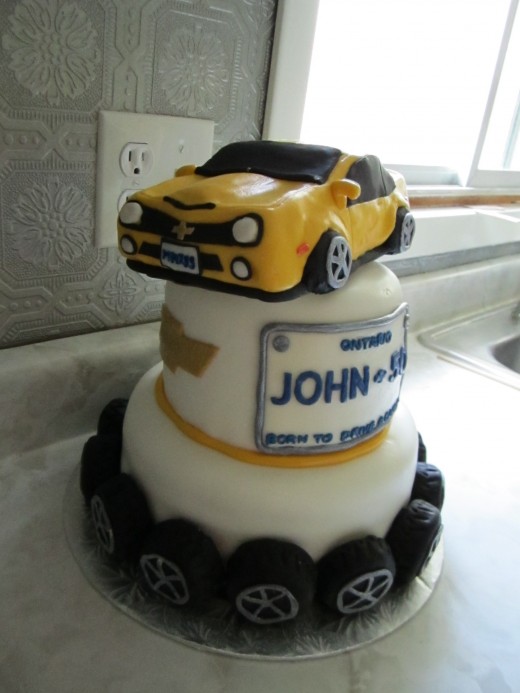 How to Make a Cake Car