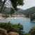 Great view of Parga bay area taken from the castle up on the hill top.